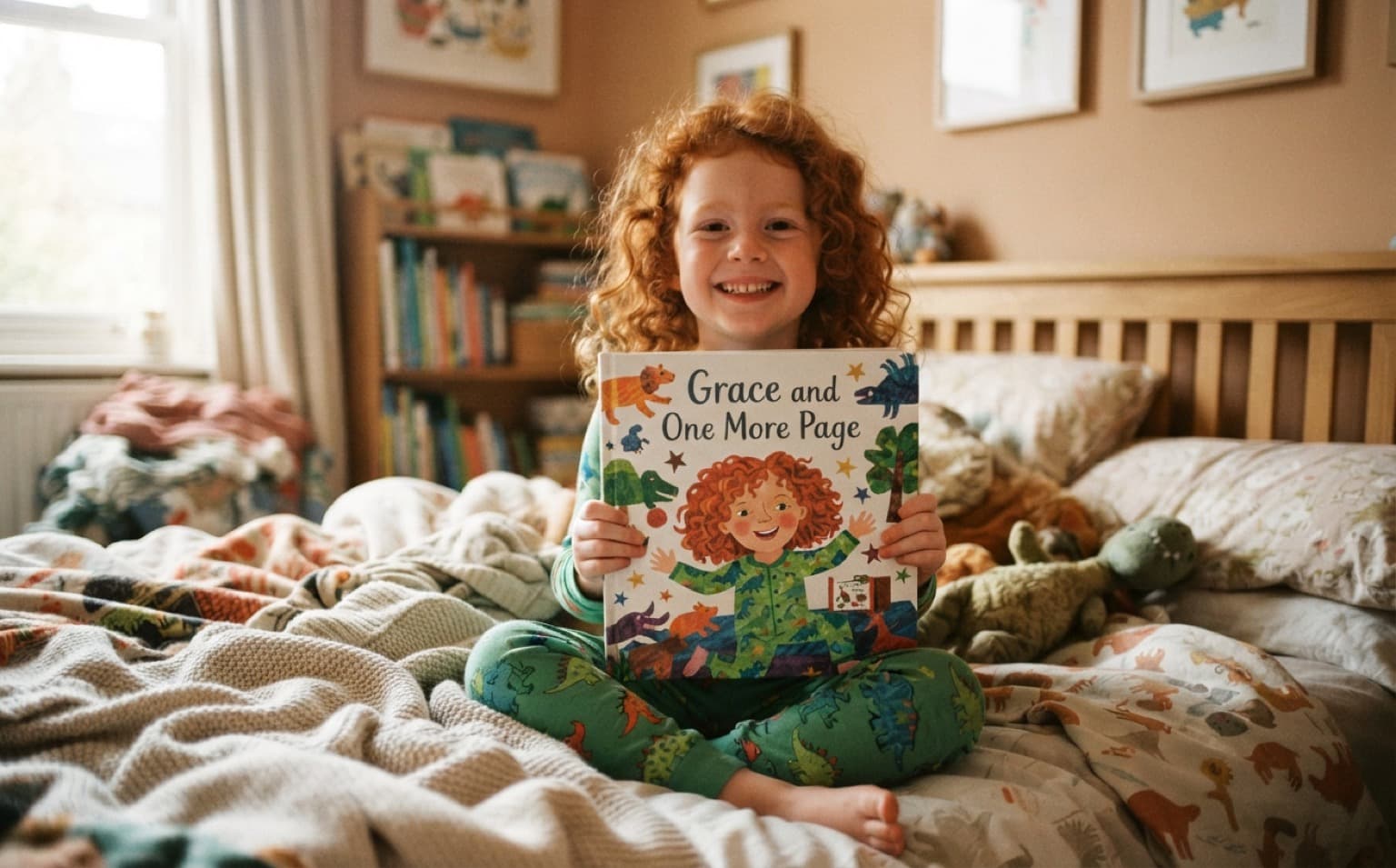 Bedtime reading, built for the actual routine. — personalised children's storybook