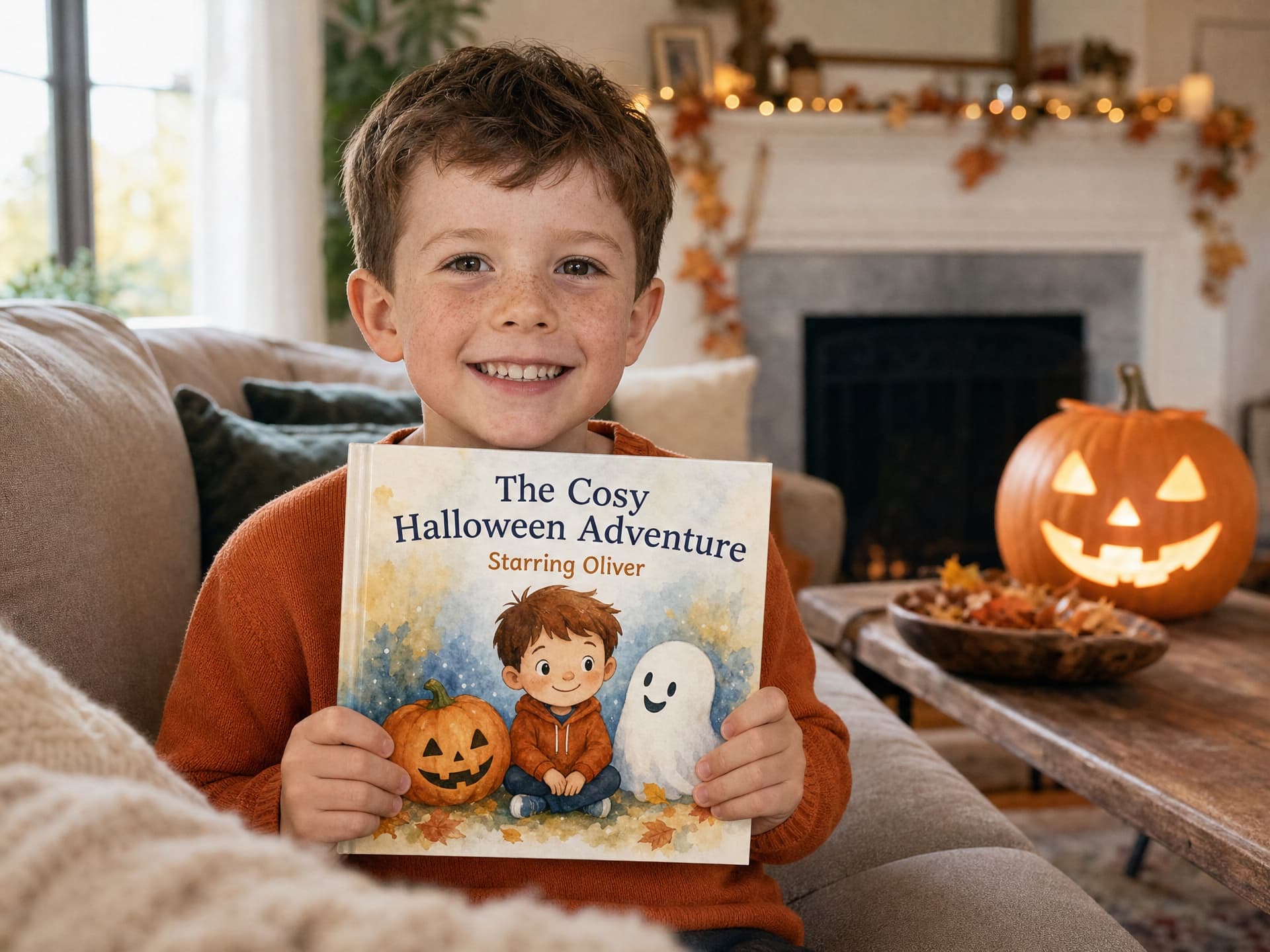 A gently spooky storybook, starring them. — personalised children's storybook