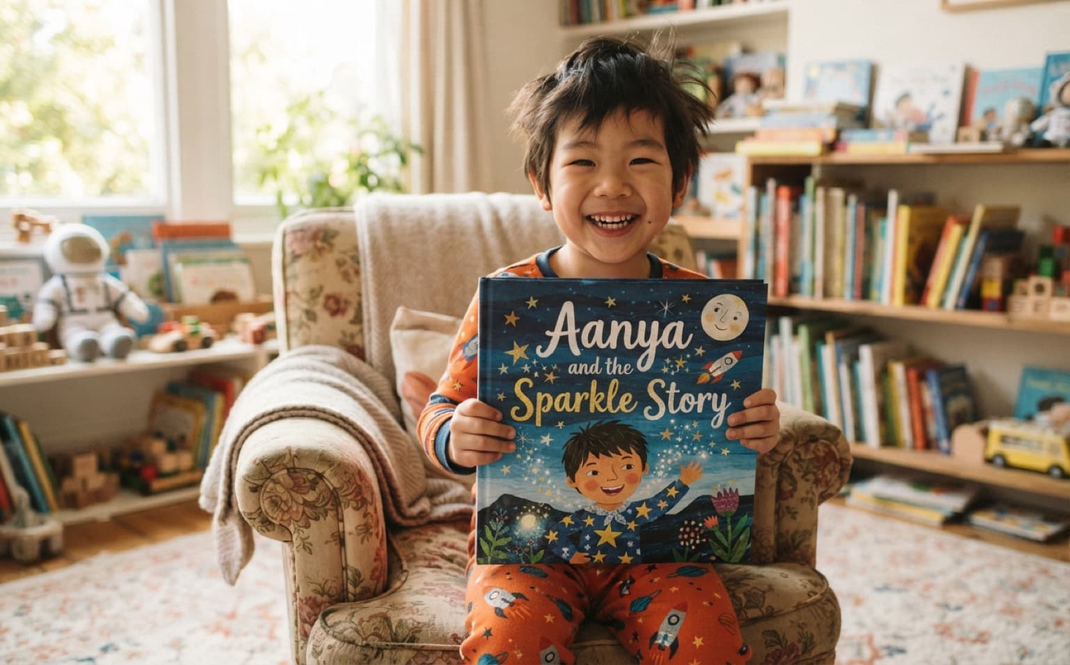 AI children's books, written and illustrated with real care. — personalised children's storybook