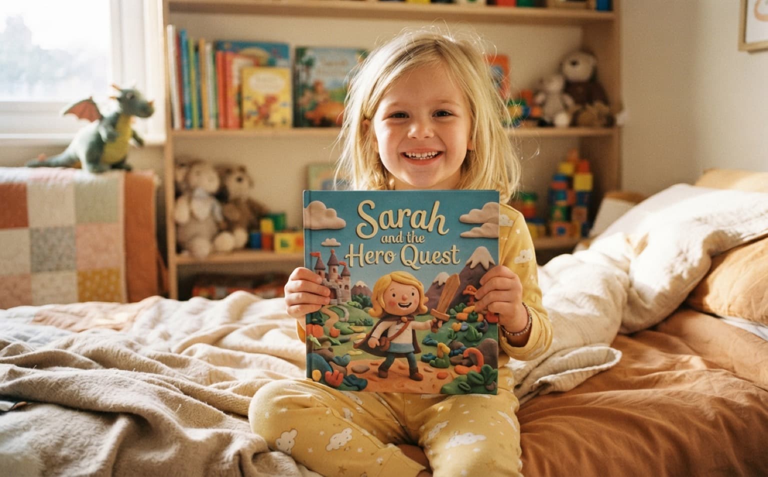 A children's book where your child is truly the hero. — personalised children's storybook