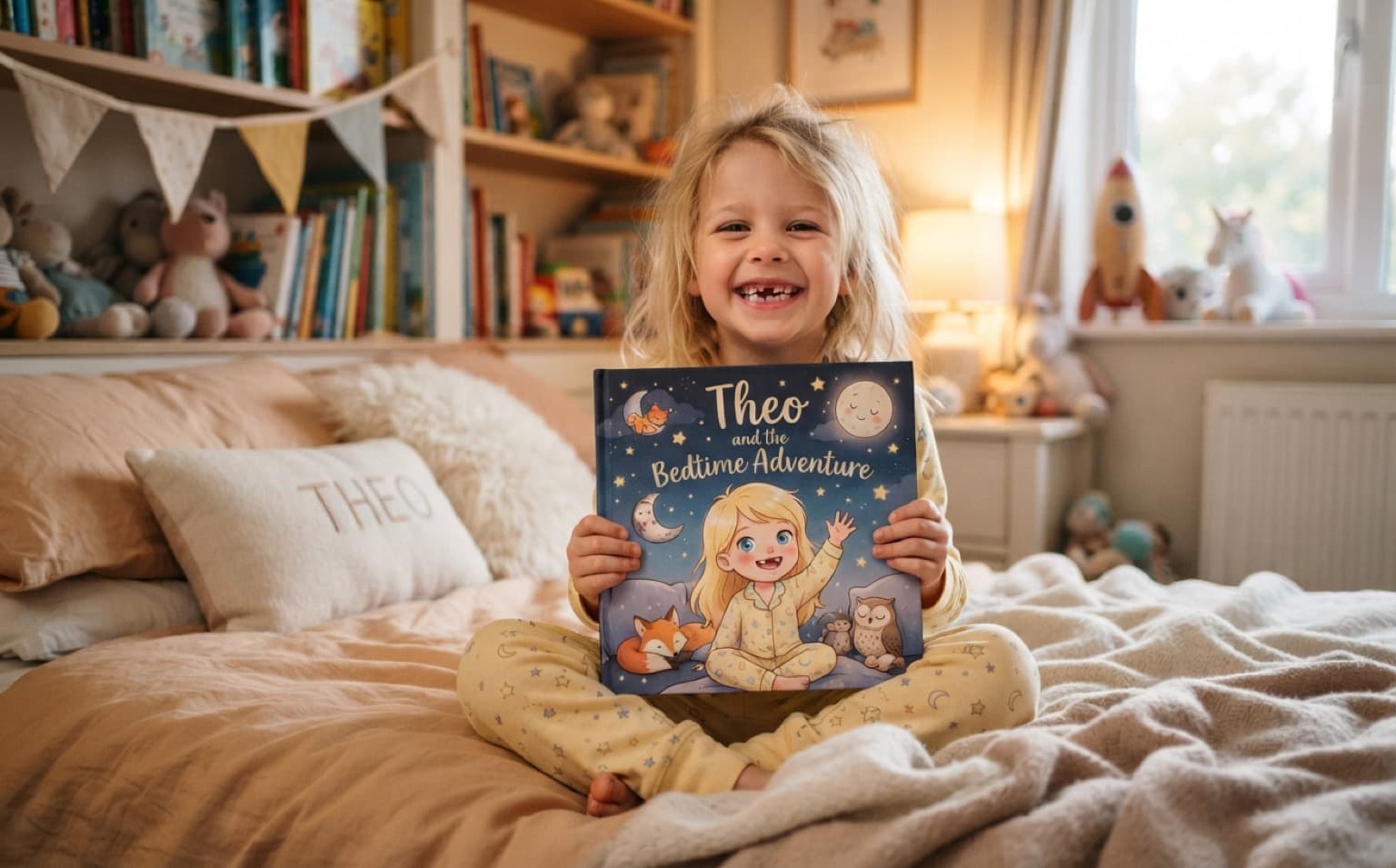 Personalised bedtime stories, built around your ritual. — personalised children's storybook