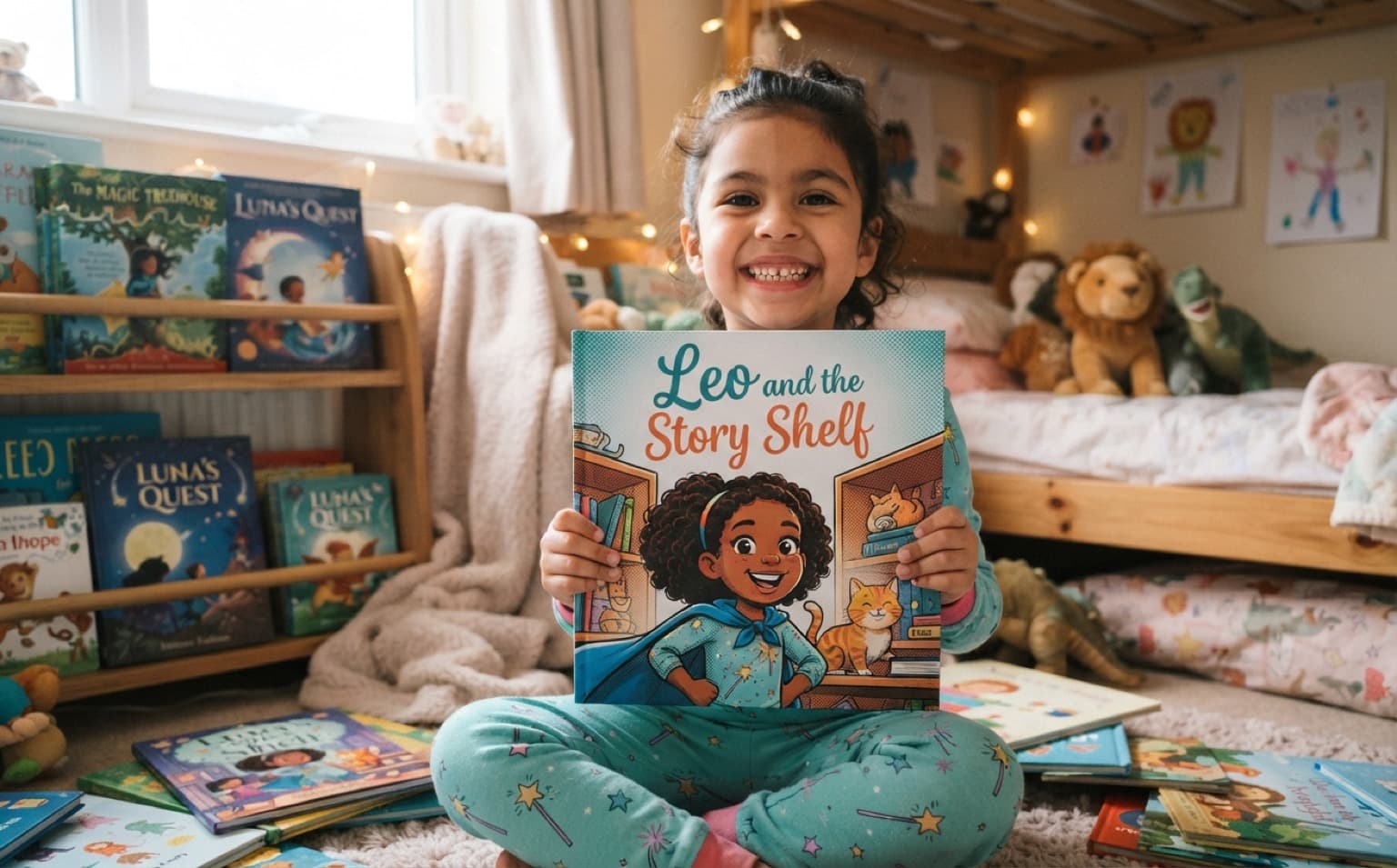 A new personalised storybook every month — personalised children's storybook