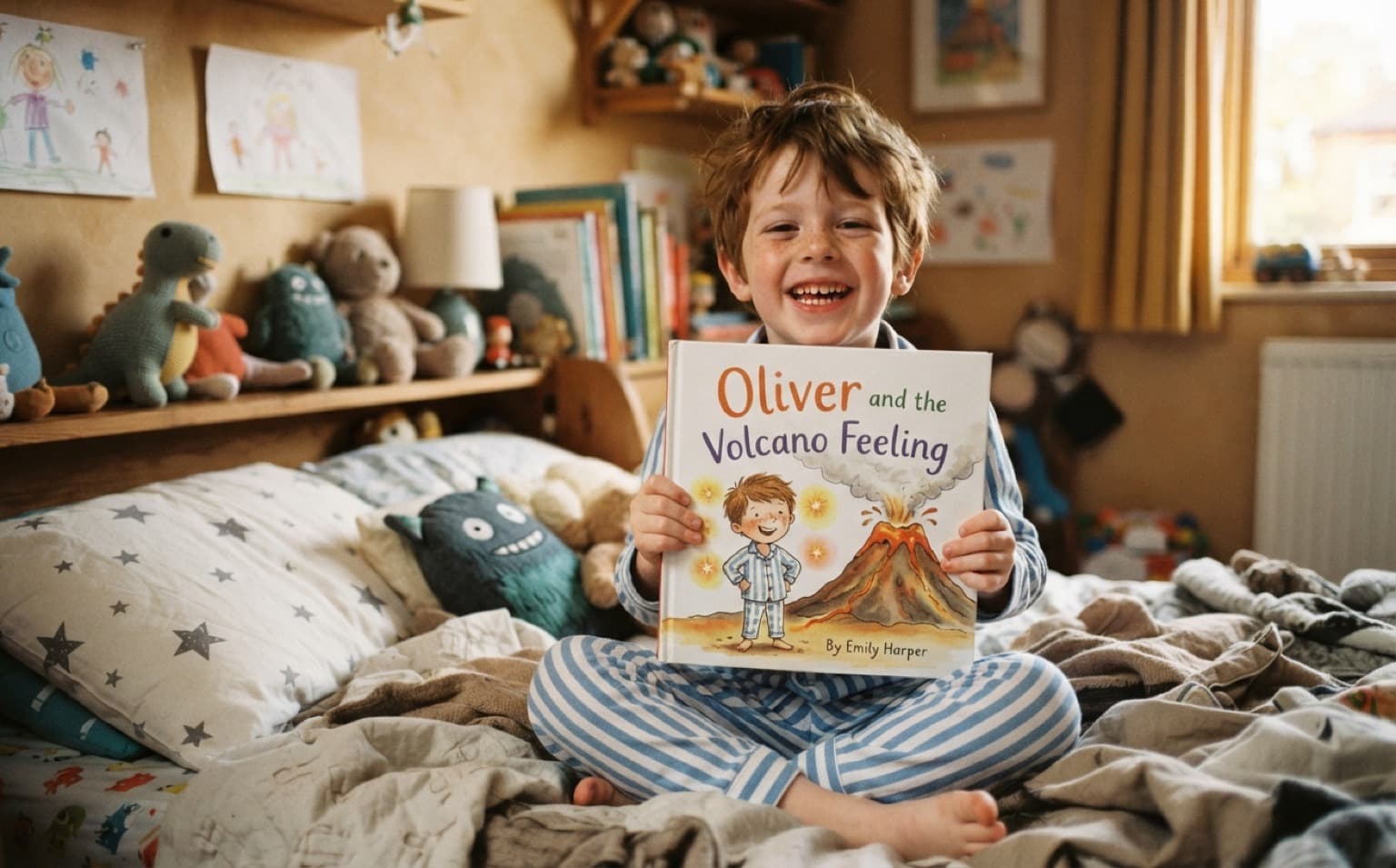 A big feelings story, for working through the wobbles. — personalised children's storybook