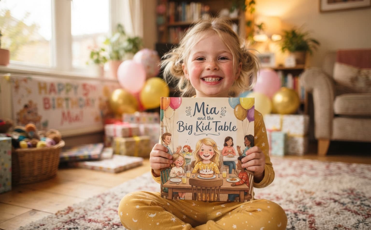 A fifth birthday story, for a proper big kid. — personalised children's storybook