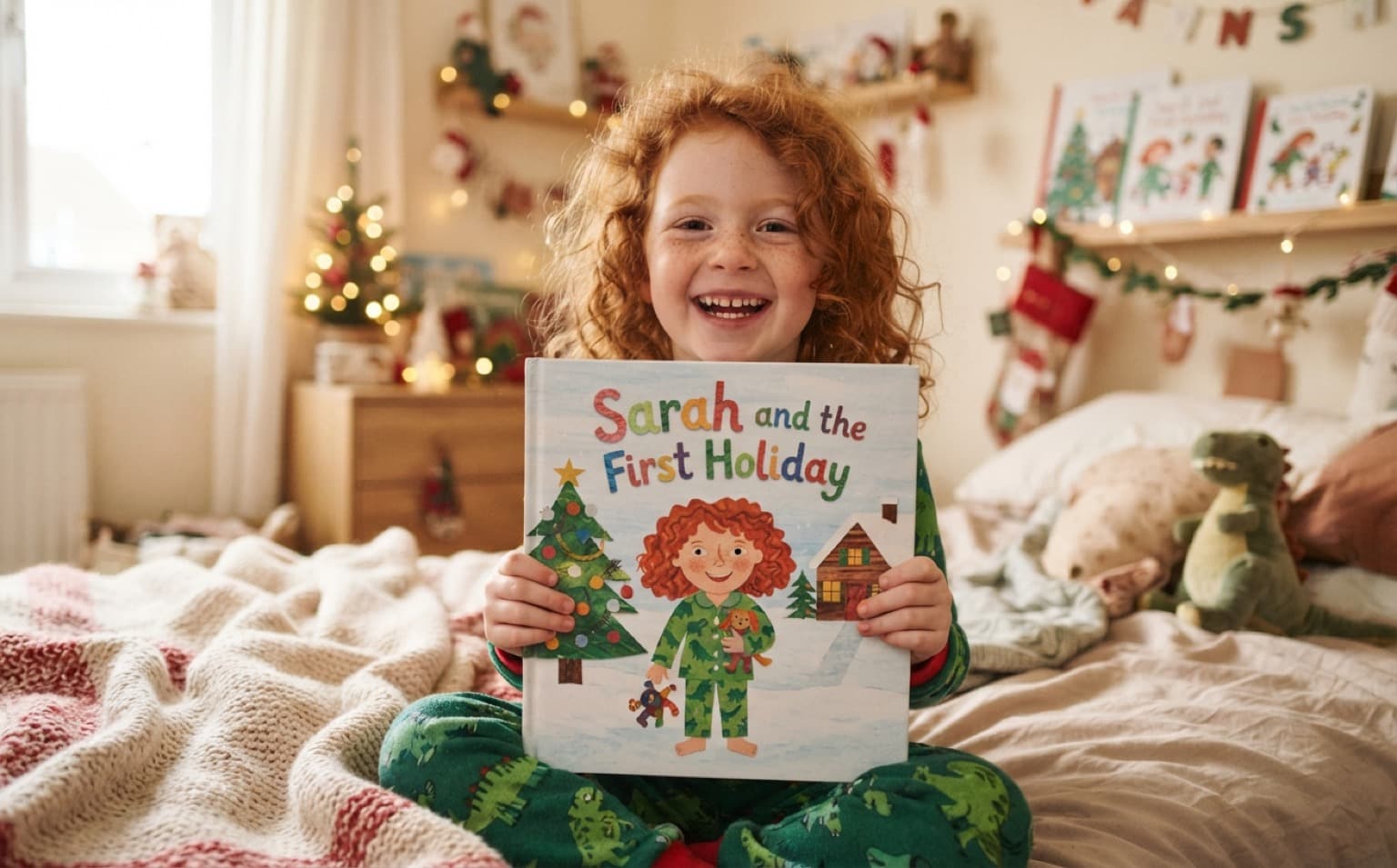 A first holiday story, for their very first trip. — personalised children's storybook