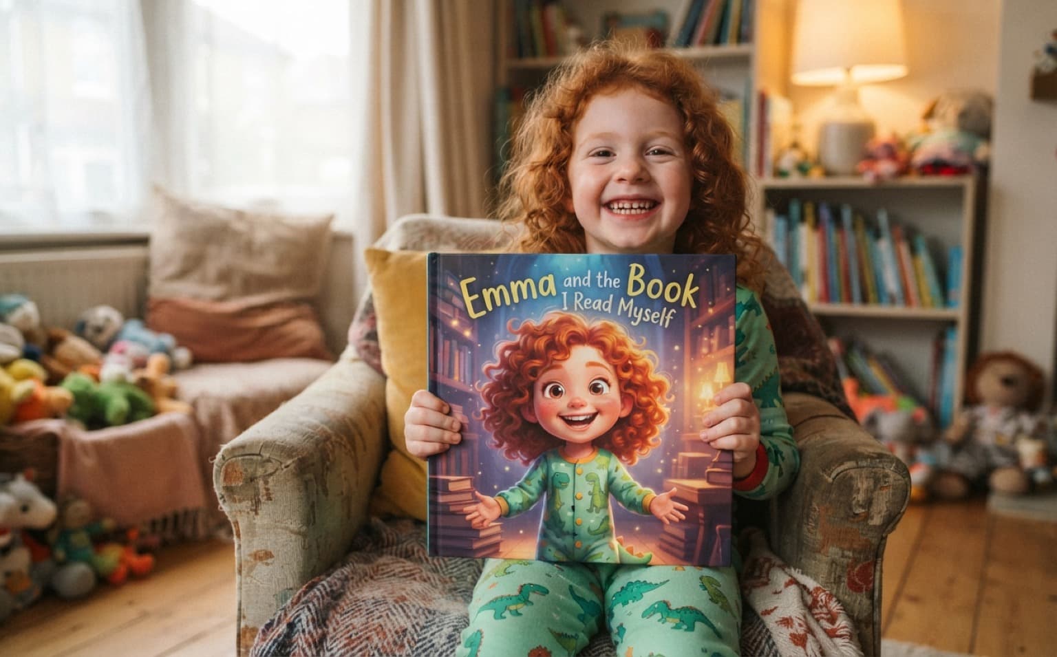 A learning-to-read story, worth the effort of sounding out. — personalised children's storybook