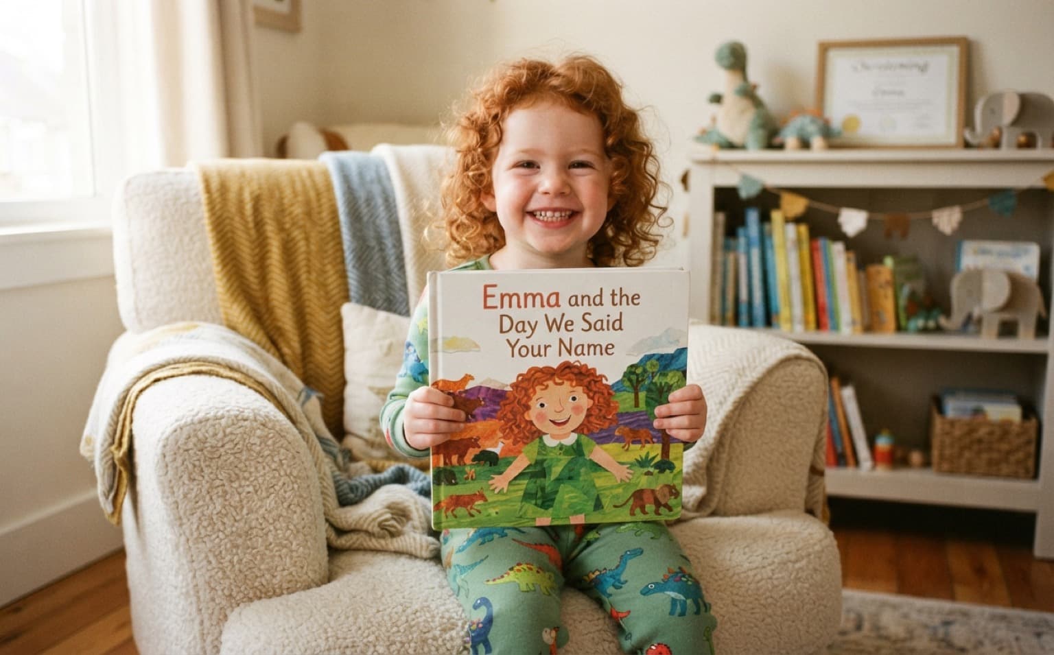 A christening gift with real staying power. — personalised children's storybook