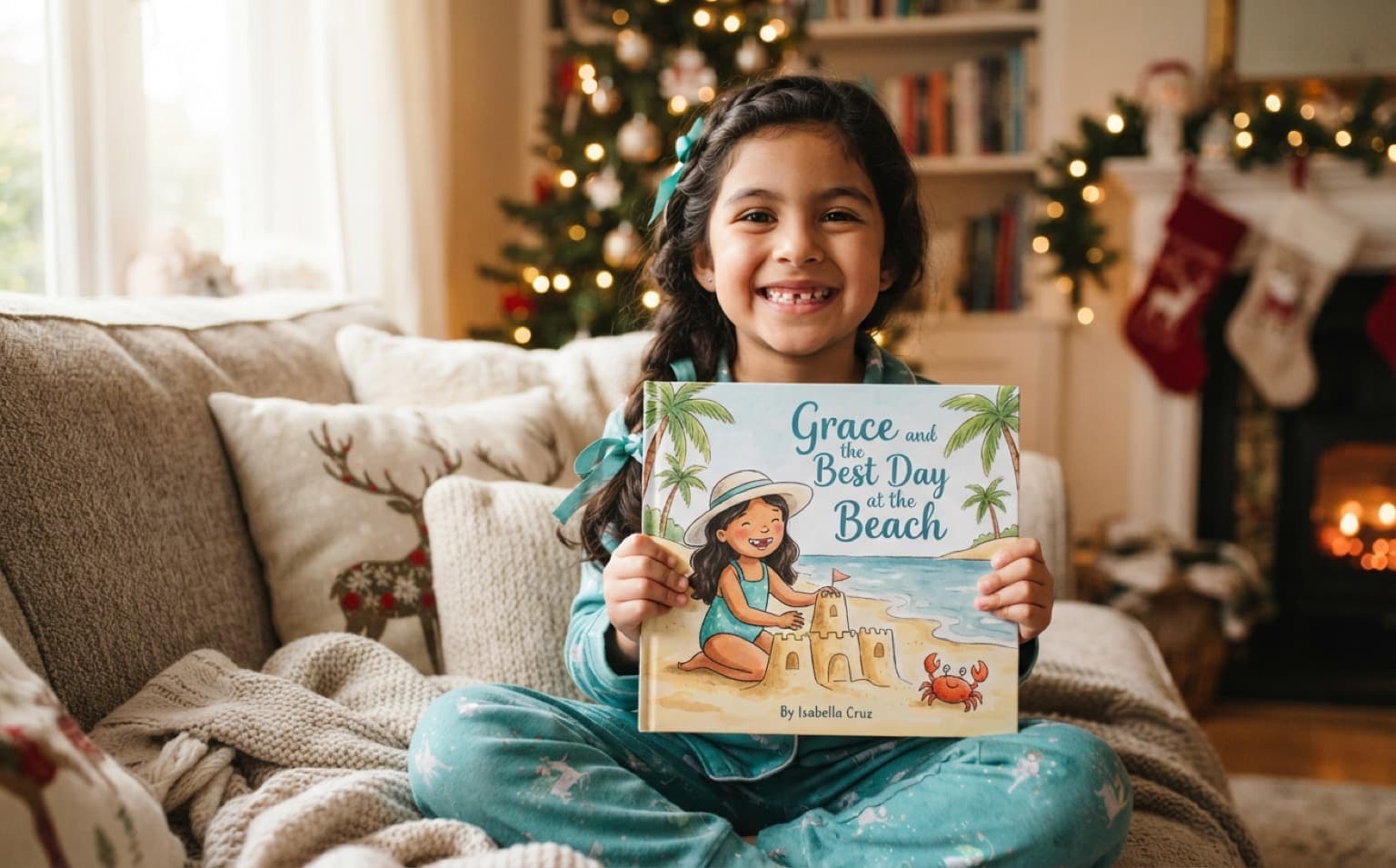 A storybook to go with your next family holiday. — personalised children's storybook