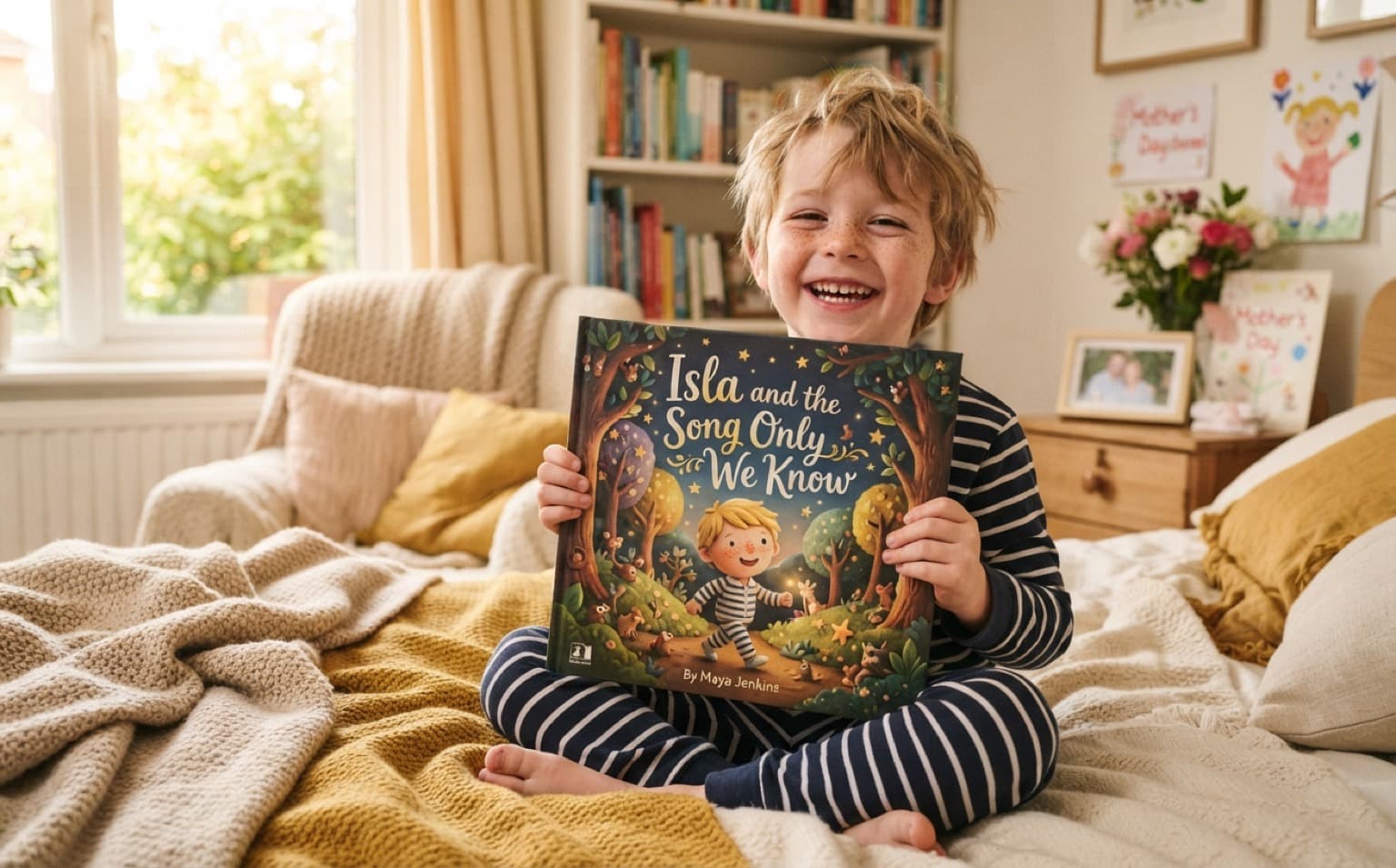 A Mother's Day story that's really about the two of you. — personalised children's storybook