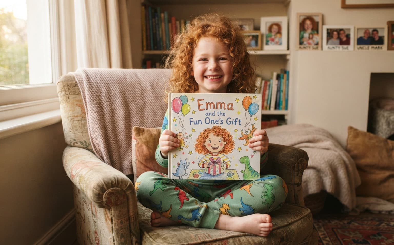 A guide for aunties and uncles choosing a gift. — personalised children's storybook