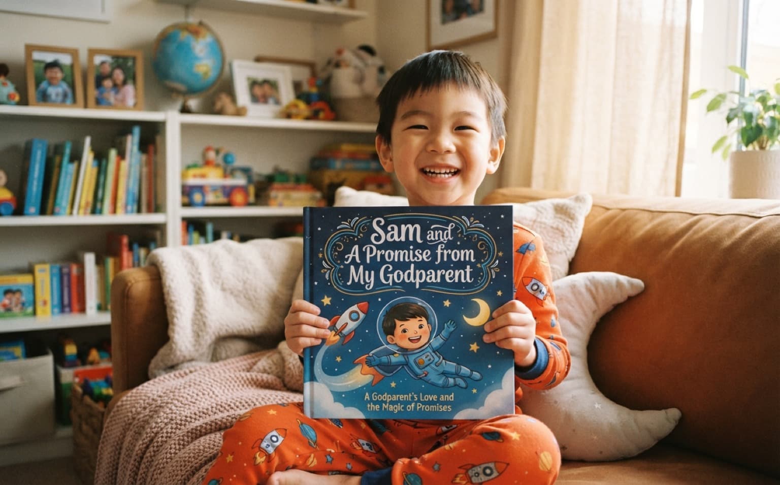 A storybook gift for your godchild. — personalised children's storybook