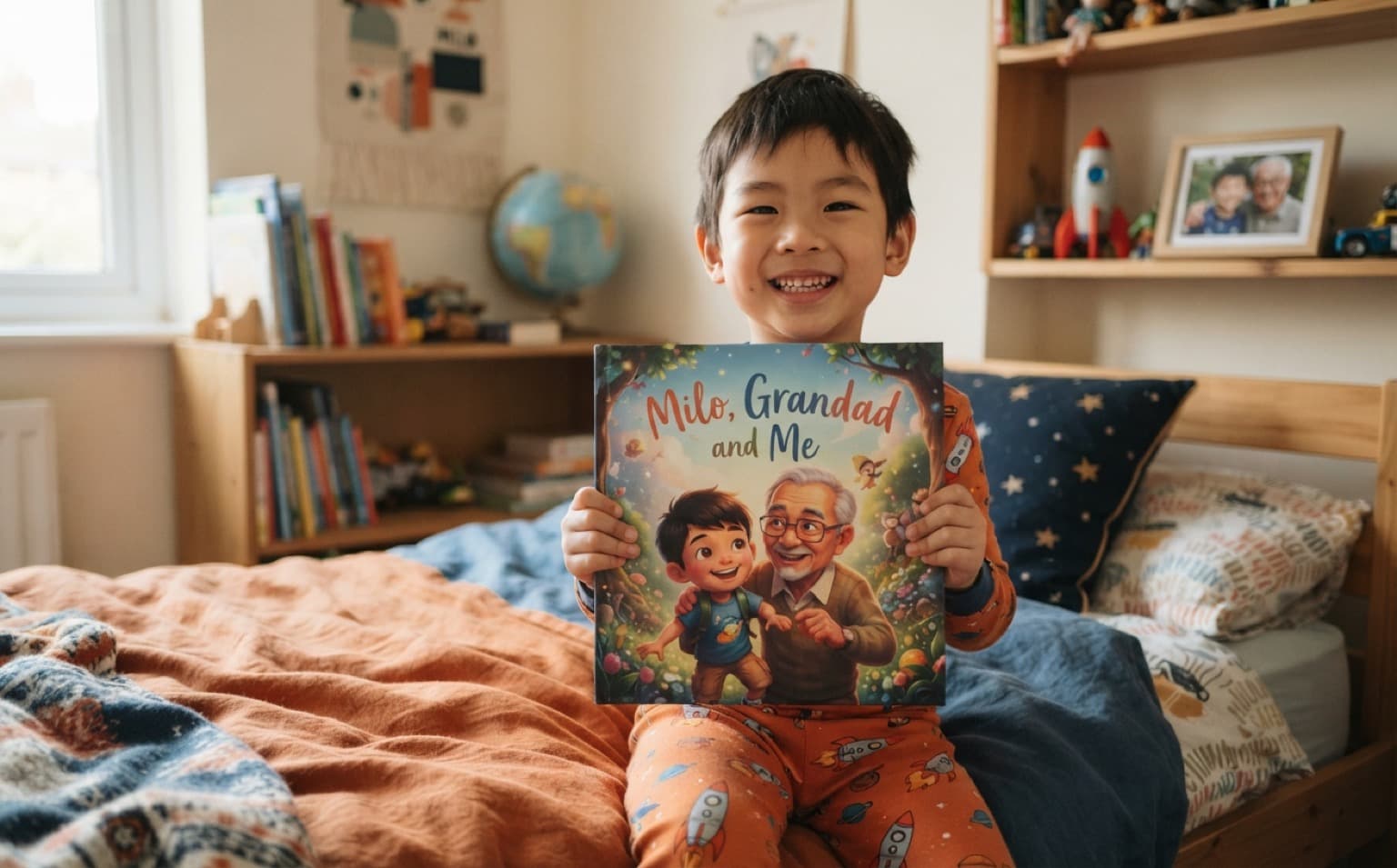 A storybook gift for your grandson. — personalised children's storybook