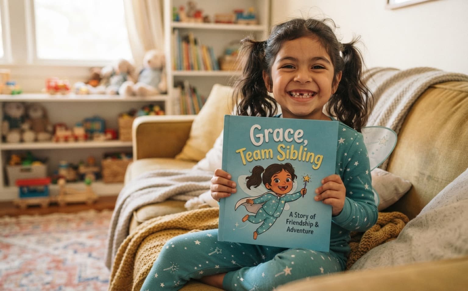 A storybook gift for a brother or sister. — personalised children's storybook