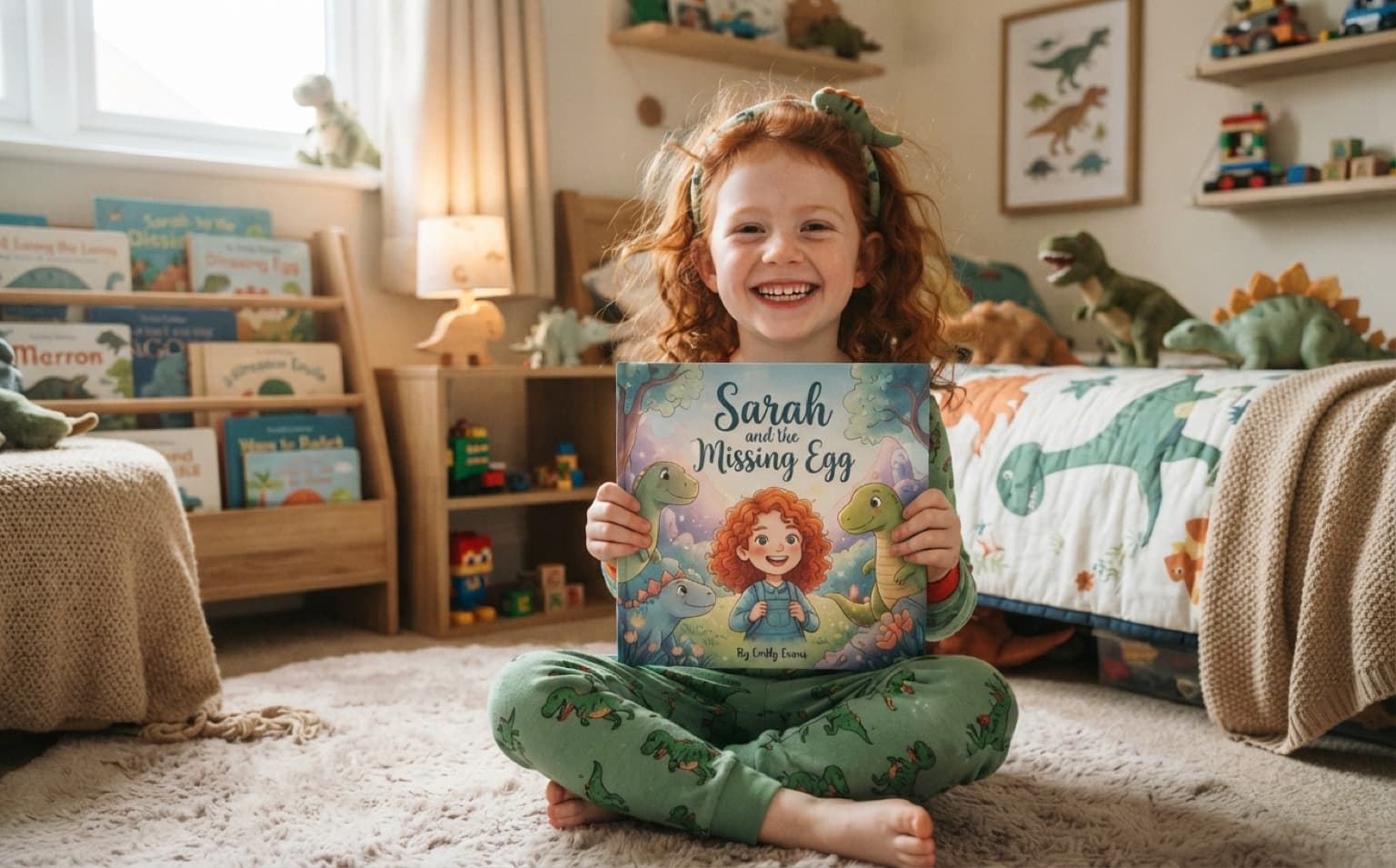 Dinosaur Stories for 5-Year-Olds — personalised dinosaur storybook for age 5