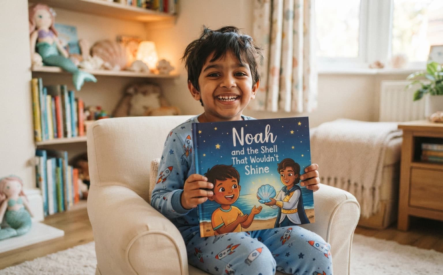 Mermaid Stories for 4-Year-Olds — personalised mermaid storybook for age 4