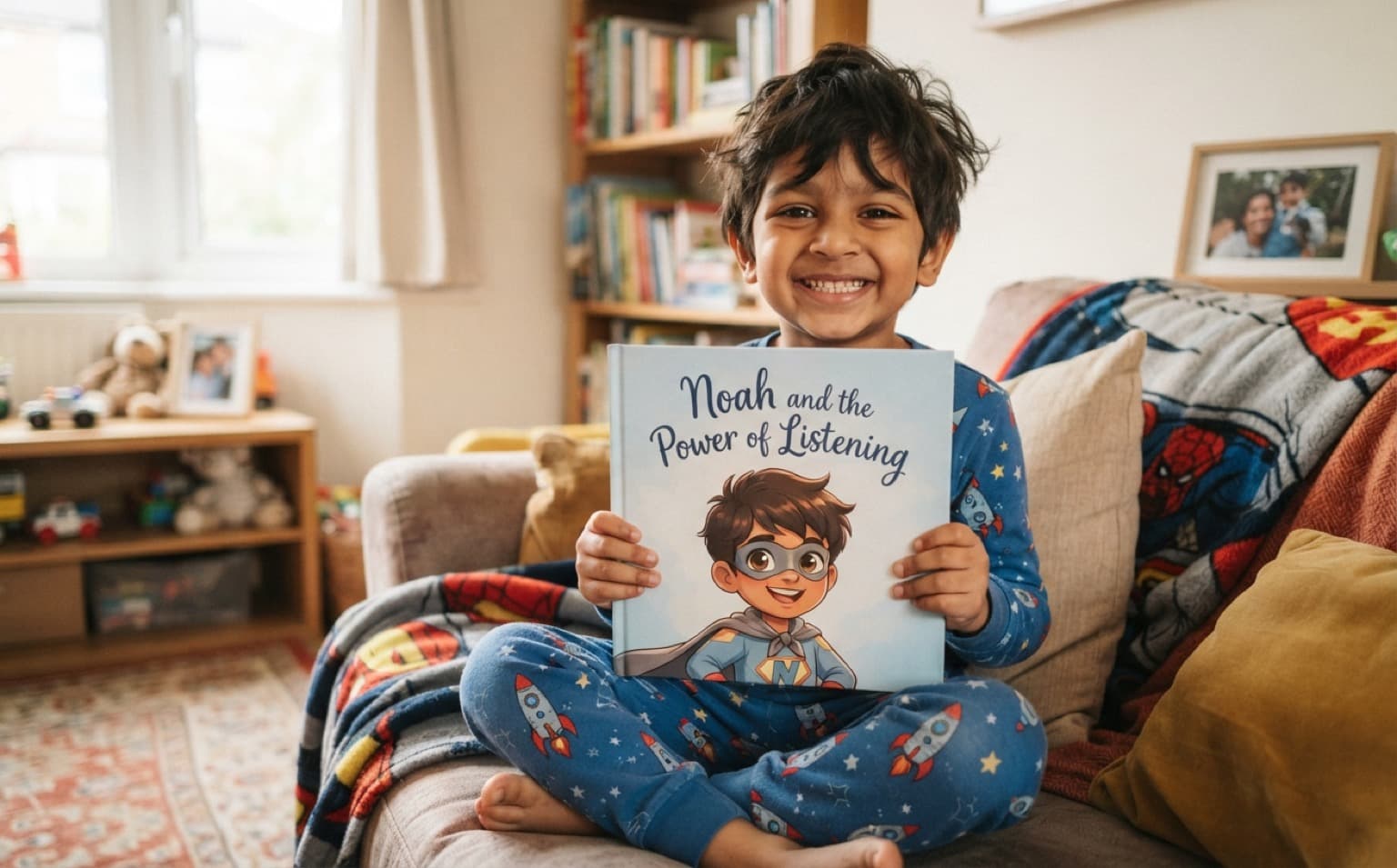 Superhero Stories for 6-Year-Olds — personalised superhero storybook for age 6