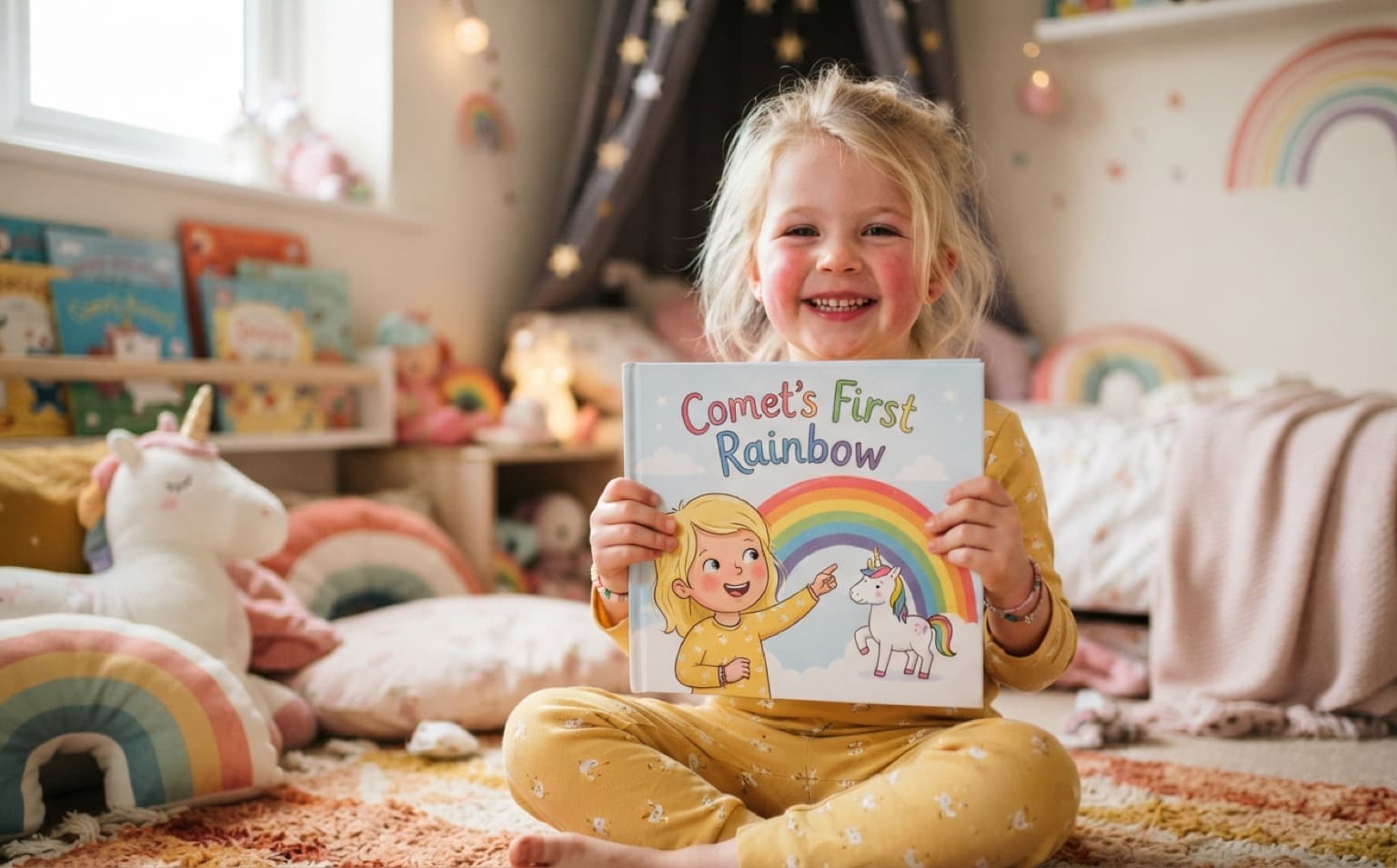 Unicorn Stories for 4-Year-Olds — personalised unicorn storybook for age 4