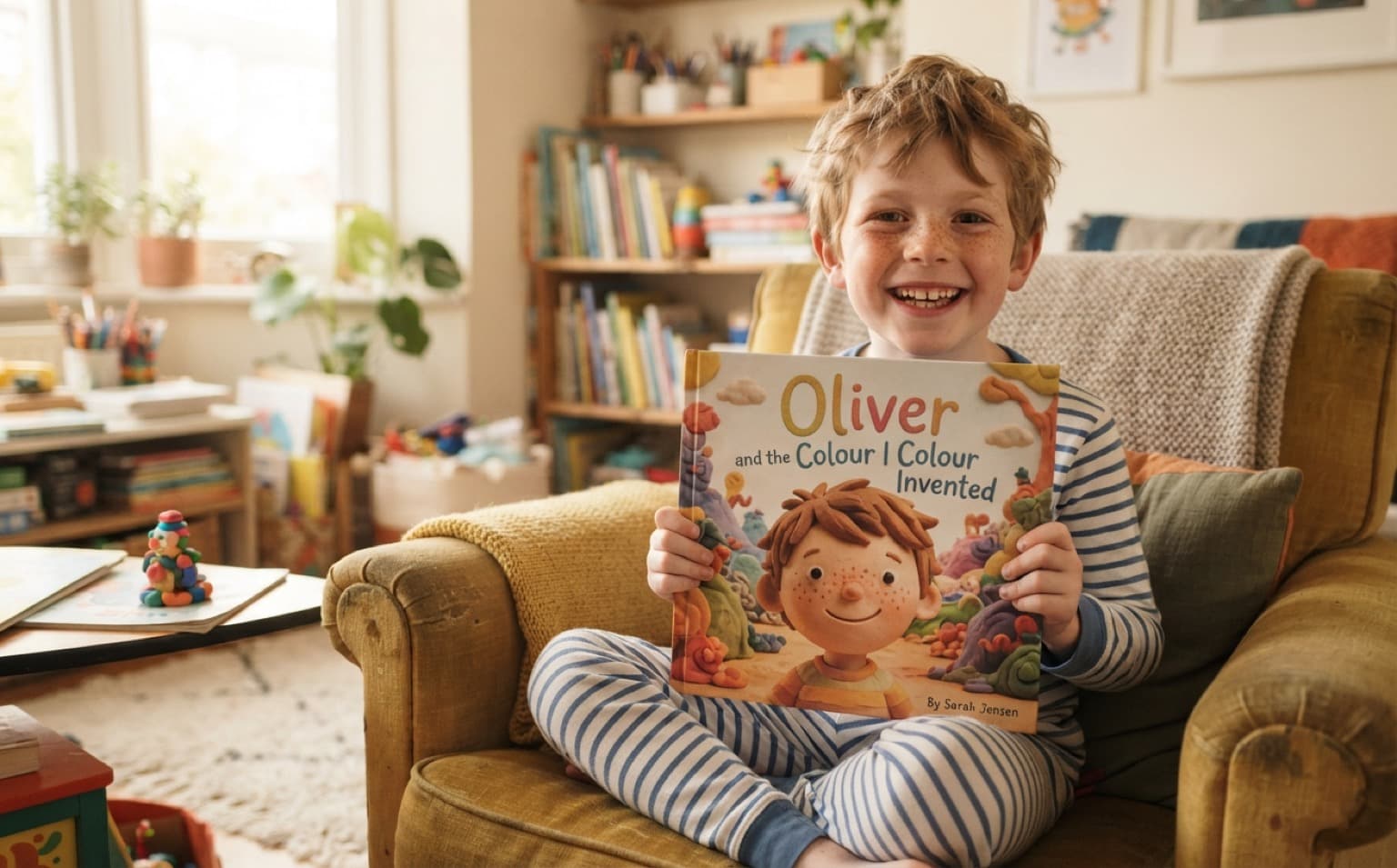 Art stories, painted in their own imagination. — personalised children's storybook