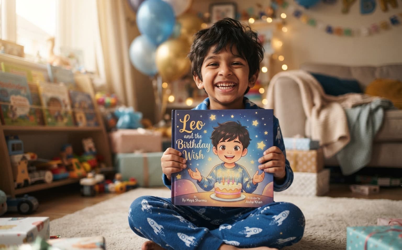 Birthday stories, all about the big day. — personalised children's storybook