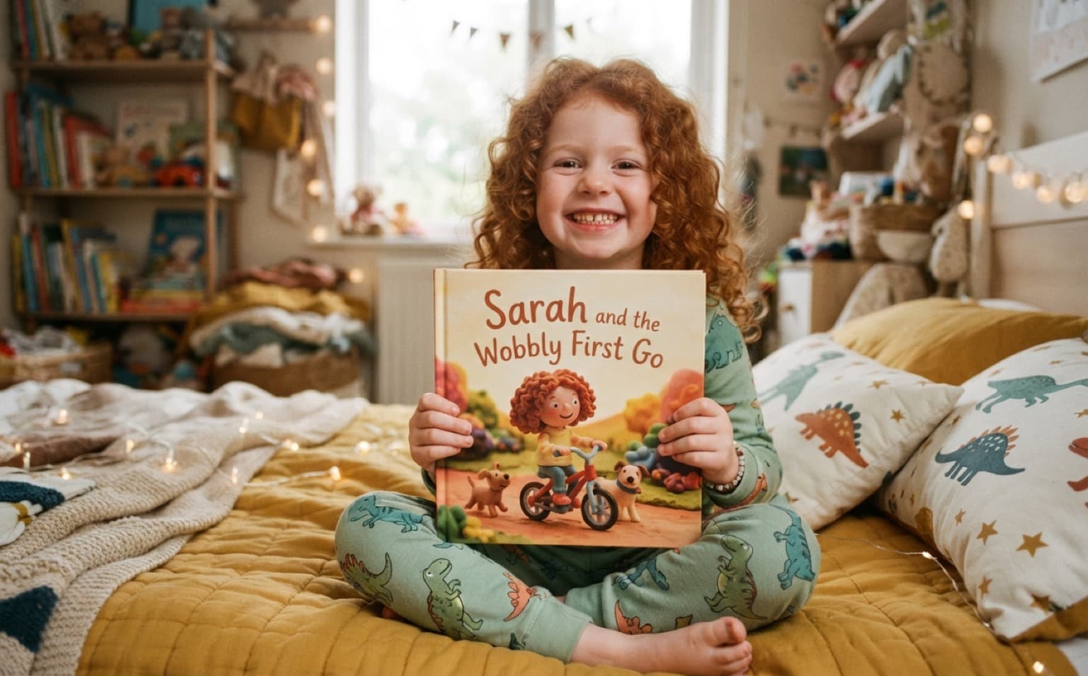 Confidence stories, for trying again anyway. — personalised children's storybook