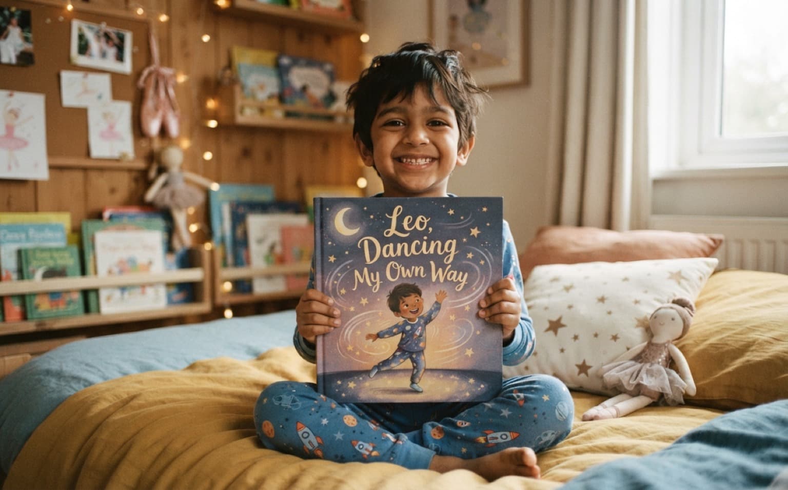 Dance stories, moving to their own rhythm. — personalised children's storybook
