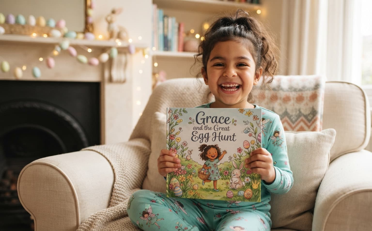 Easter stories, hopping into spring. — personalised children's storybook
