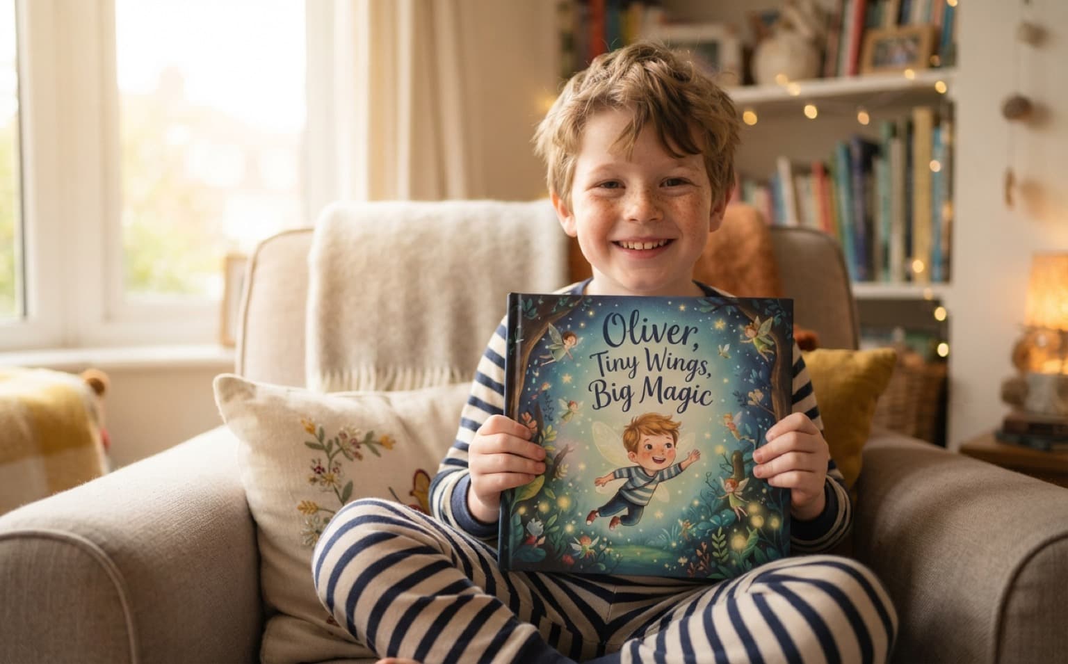 Fairy stories, sprinkled with small, gentle magic. — personalised children's storybook