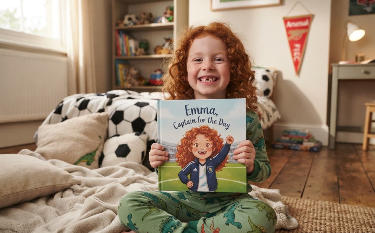 Football hero stories, for the star in training. — personalised children's storybook