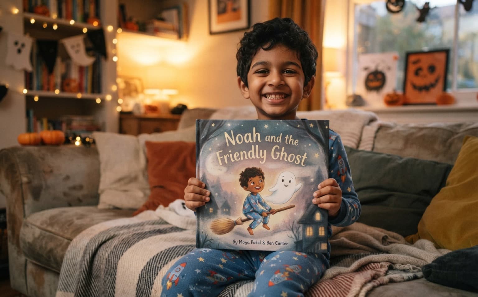 Halloween stories, cosy-spooky and kind. — personalised children's storybook