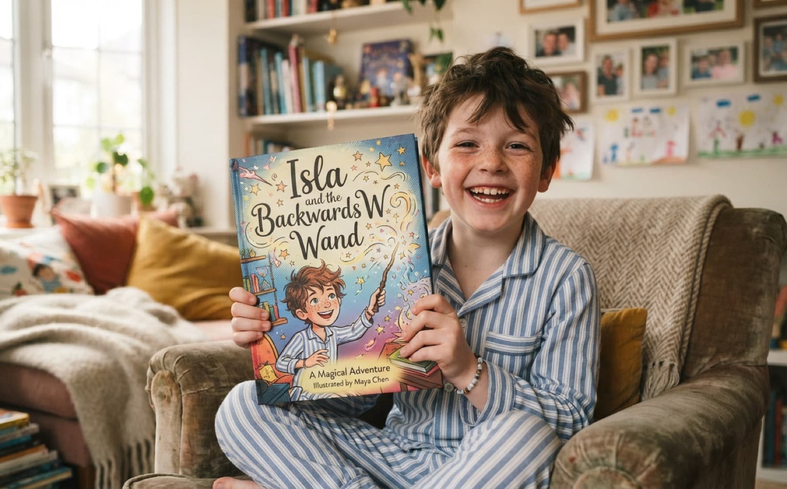 Magic stories, sparkling with everyday wonder. — personalised children's storybook