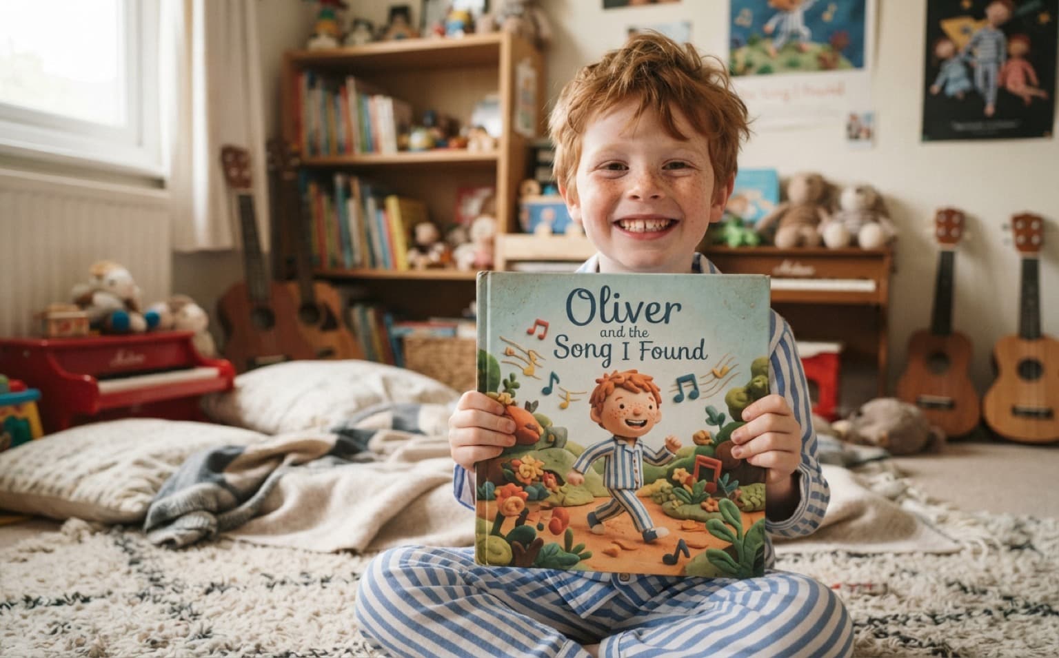 Music stories, full of rhythm and heart. — personalised children's storybook