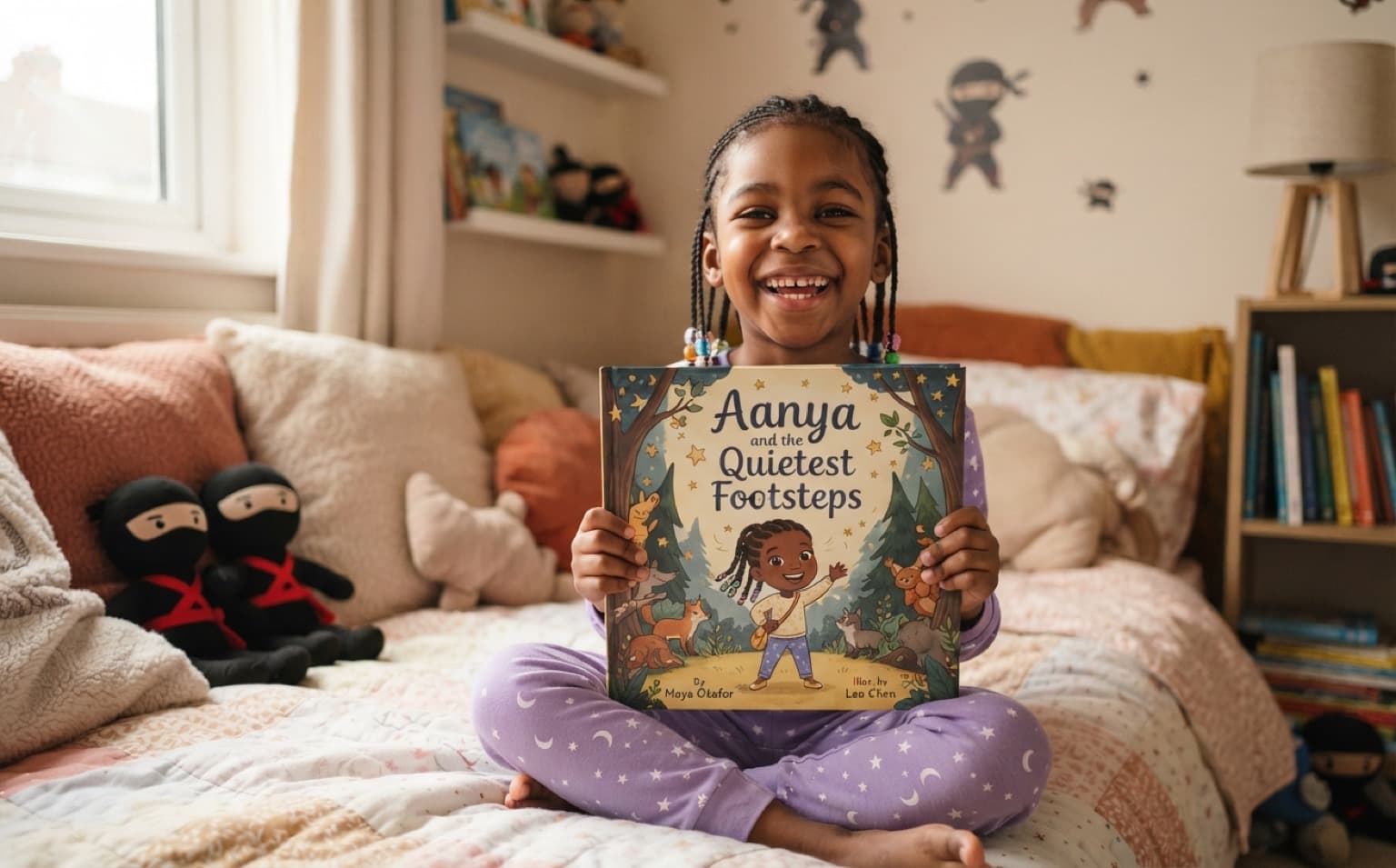 Ninja stories, quick-witted and kind. — personalised children's storybook
