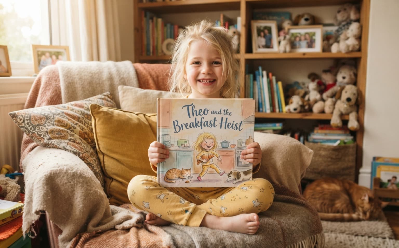 Pet stories, starring your family's own animal. — personalised children's storybook