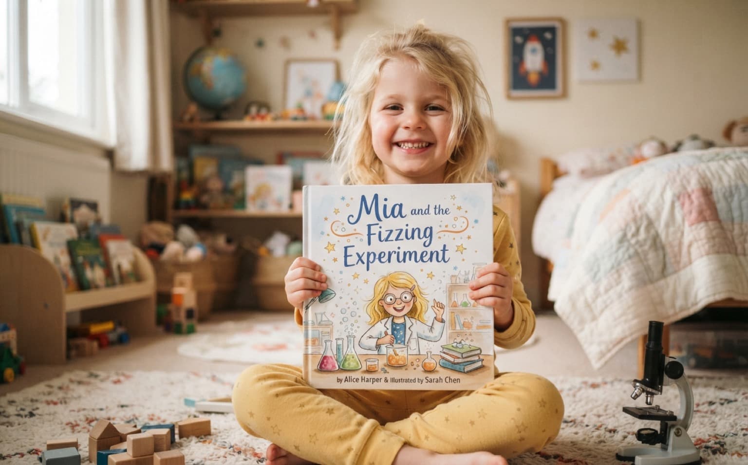 Science stories, curious about everything. — personalised children's storybook