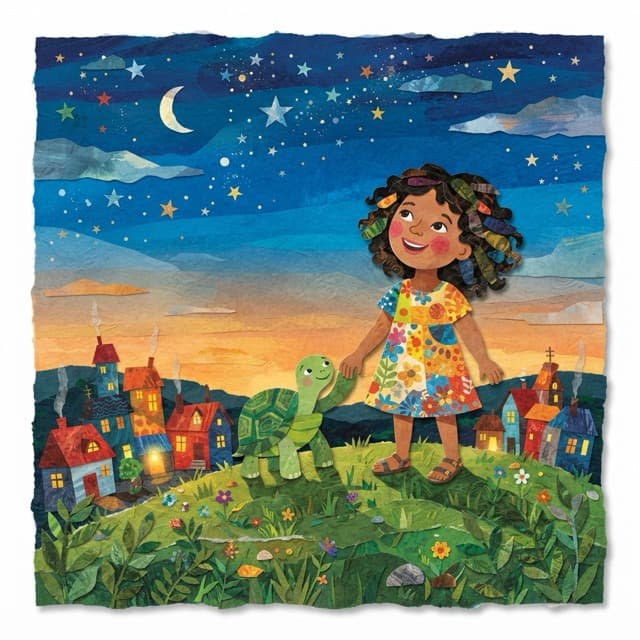 Personalised children's books in Paper Collage style — personalised children's storybook