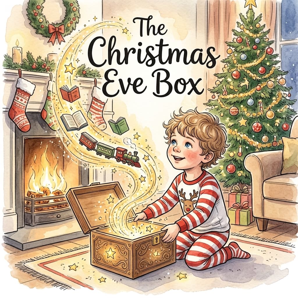The Christmas Eve Box — personalised storybook cover