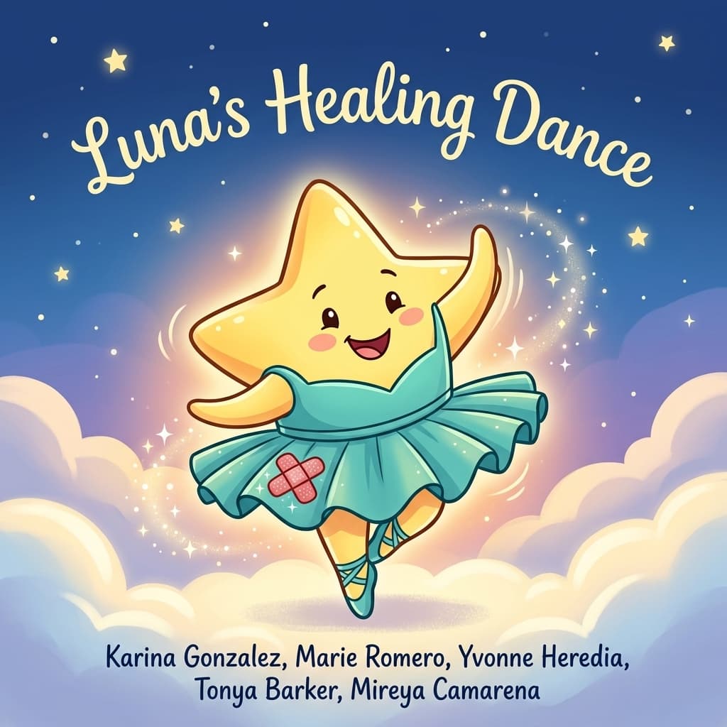 Luna's Healing Dance — personalised storybook cover