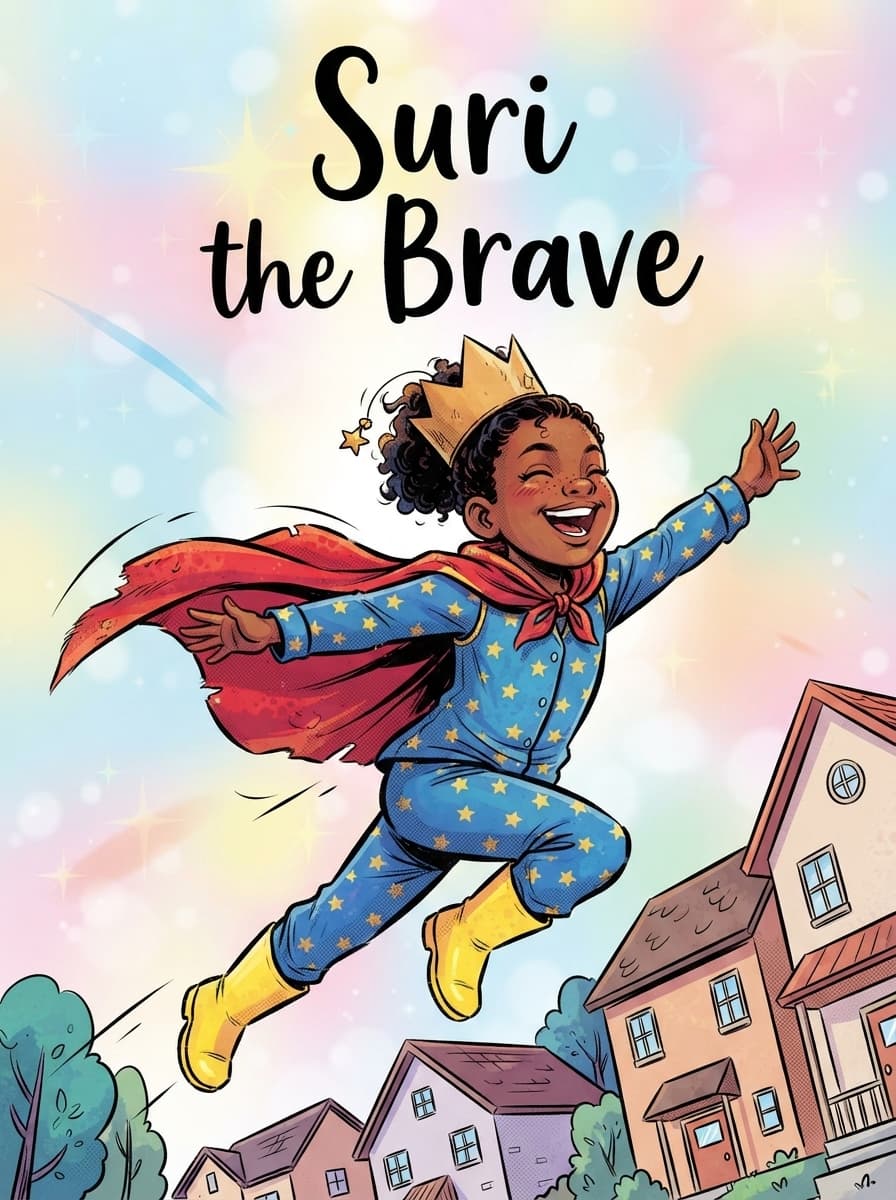 Suri's Super Saturday — personalised storybook cover