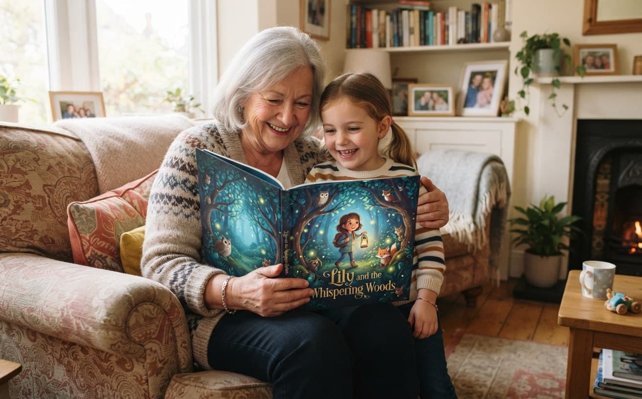 A Personalized Gift for Granddaughter: Reading Without Pressure